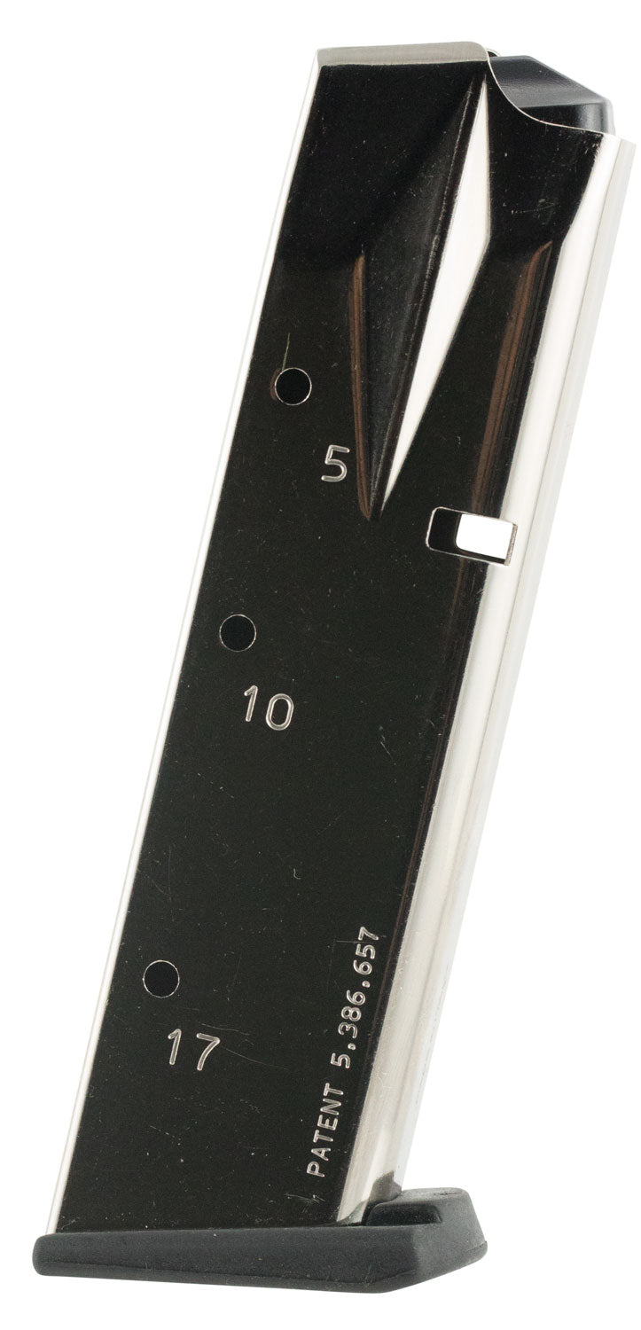 Mec-Gar MGSW5917N Nickel 9mm S&W 5900 Series 17rd Handgun Magazine