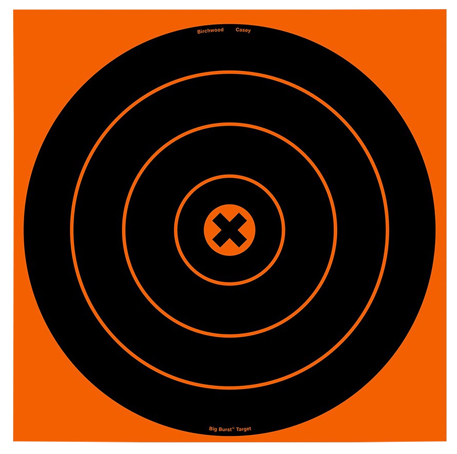 Birchwood Casey 36123 Big Burst 12" Bullseye Sight-In Self-Adhesive Target 3 Pack