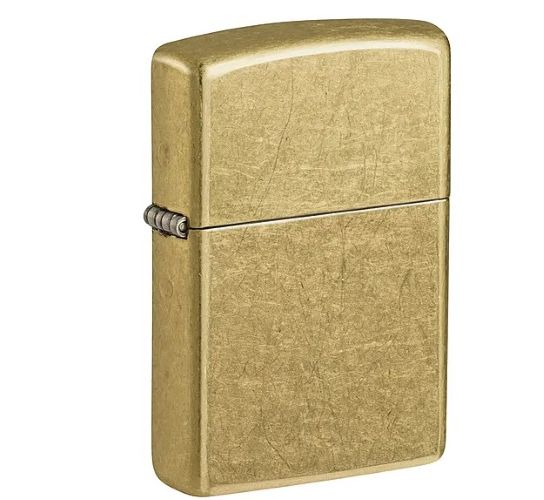 Zippo Street Brass Windproof Pocket Lighter