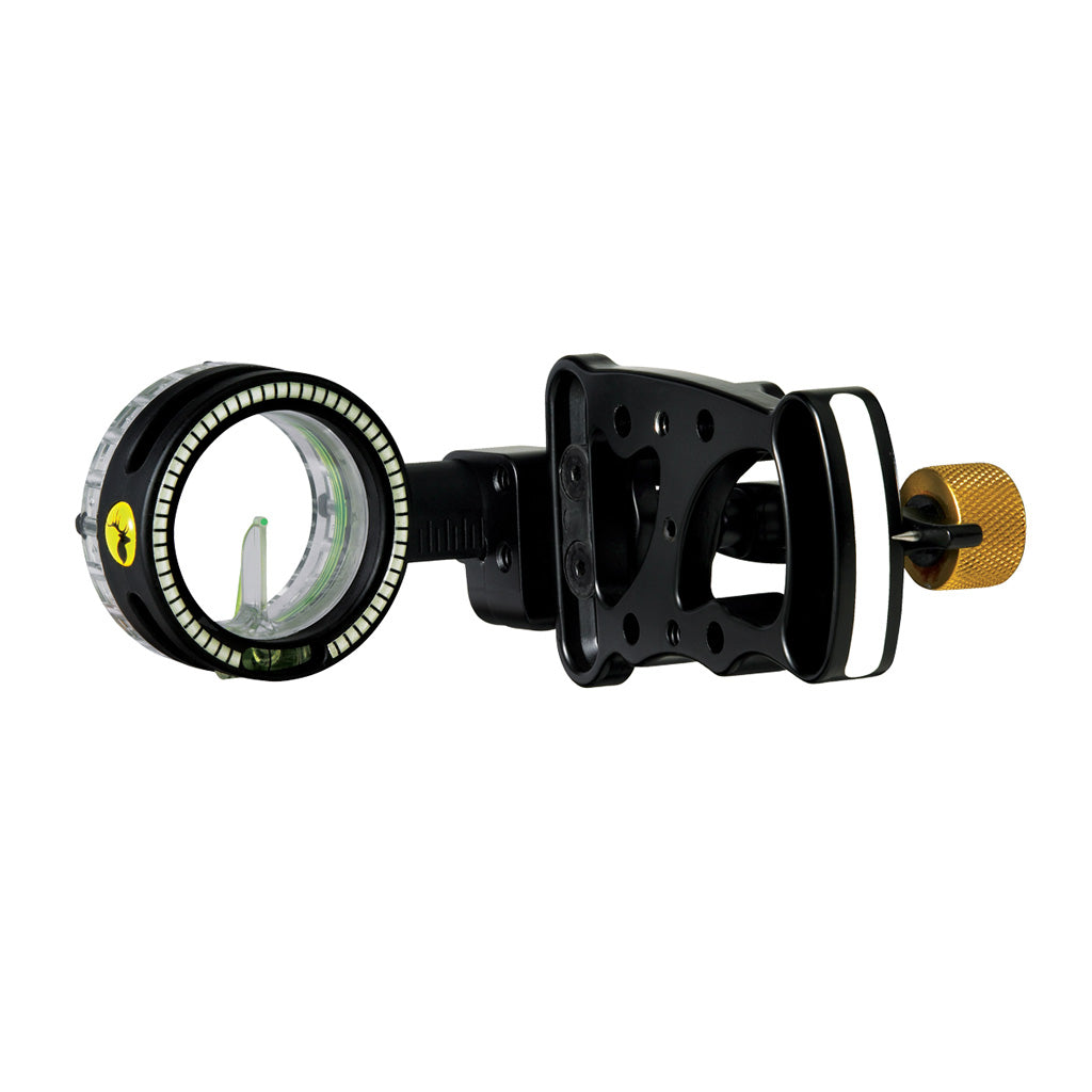 Trophy Ridge Drive Single Pin .029 RH Bow Sight Black Aluminum