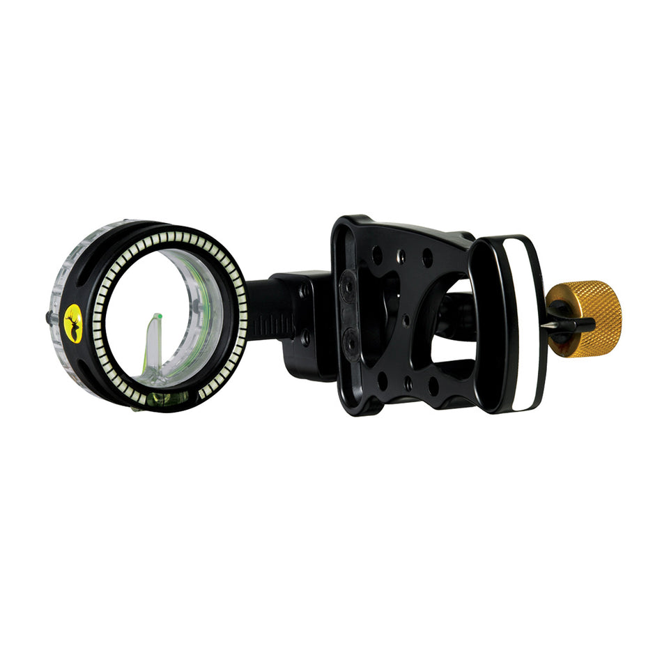 Trophy Ridge Drive Single Pin .029 RH Bow Sight Black Aluminum
