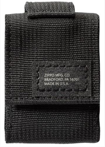 Zippo Black Tactical Lighter Pouch for Windproof Lighters
