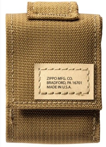 Zippo Coyote Tactical Lighter Pouch for Windproof Lighters