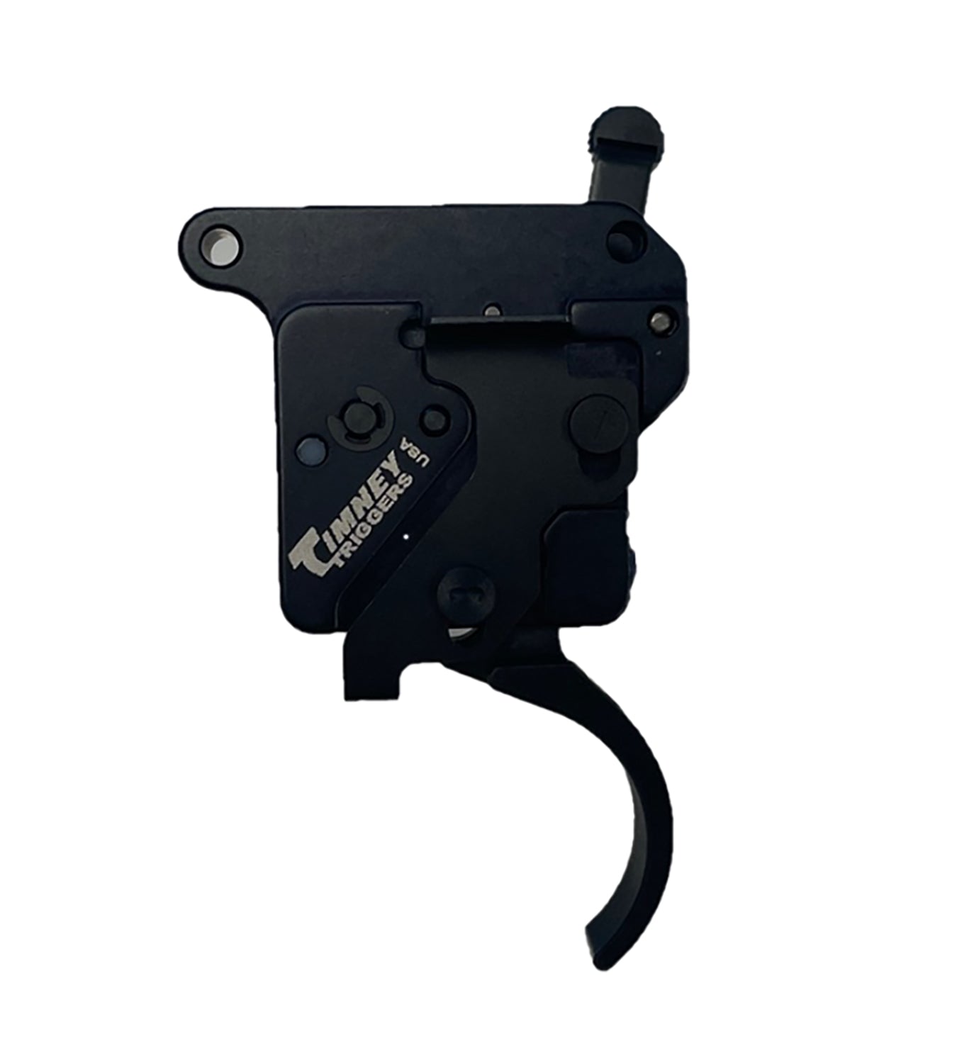 Timney 521 Featherweight Deluxe 3 lb Curved Trigger with Side Safety for Rem Model 7