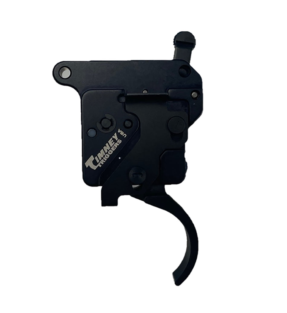 Timney 521 Featherweight Deluxe 3 lb Curved Trigger with Side Safety for Rem Model 7
