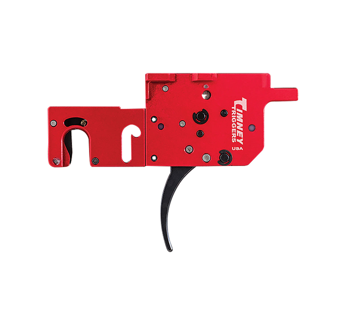 Timney 650 RPR Drop-In 2-Stage Curved Trigger 8oz/1lb Black Red Ruger Precision Rifle