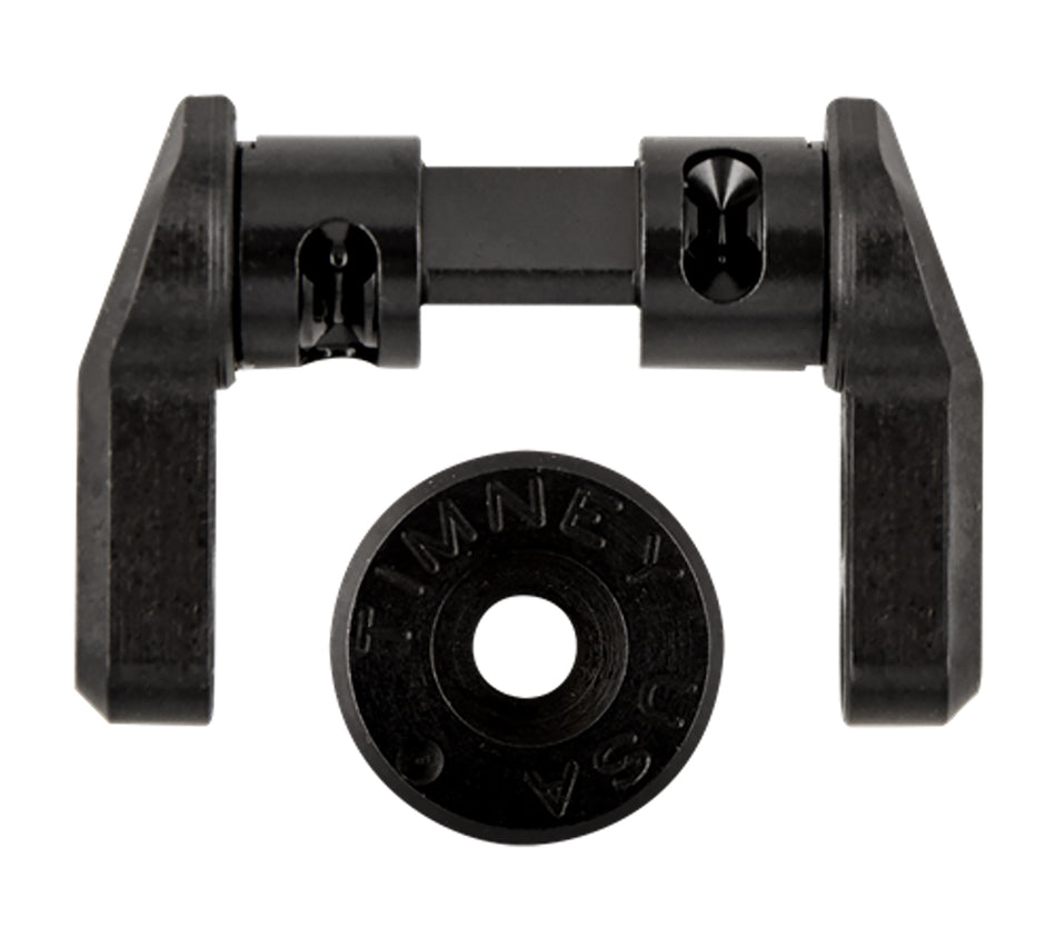 Timney 49'r Ambidextrous Safety Selector 49 or 90 Degree Throw AR Mil-Spec Black Steel