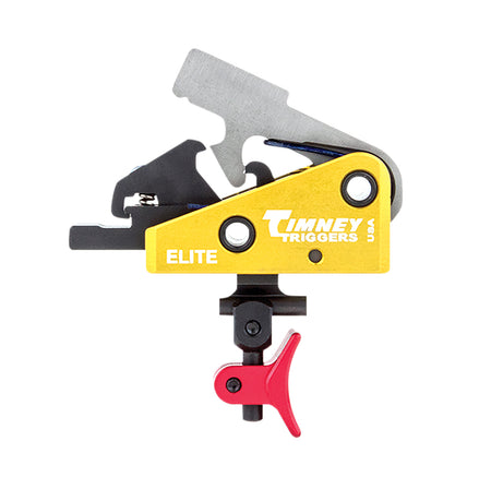 Timney 660CE Calvin Elite Adjustable Trigger 1.5-2 lb Black Gold Finish AR Platform