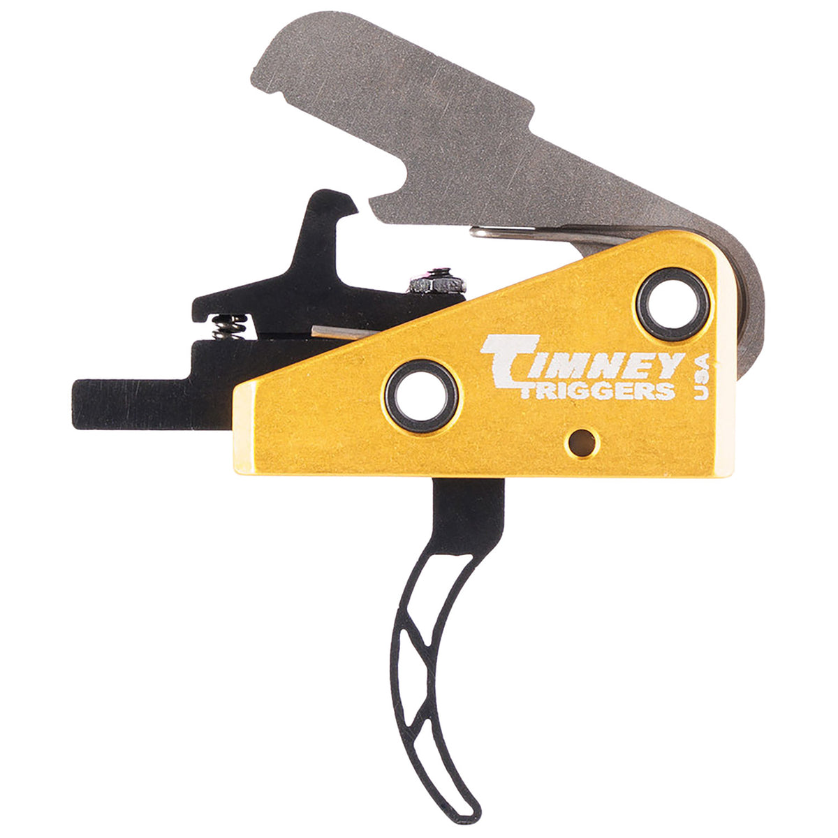 Timney 661S AR-15 Competition Trigger Single-Stage Skeletonized 3 lb Pull Black/Gold Small Pin