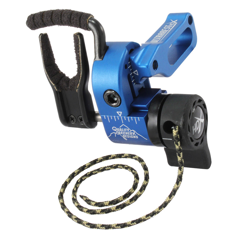 QAD UltraRest HDX Arrow Rest Blue Right Hand