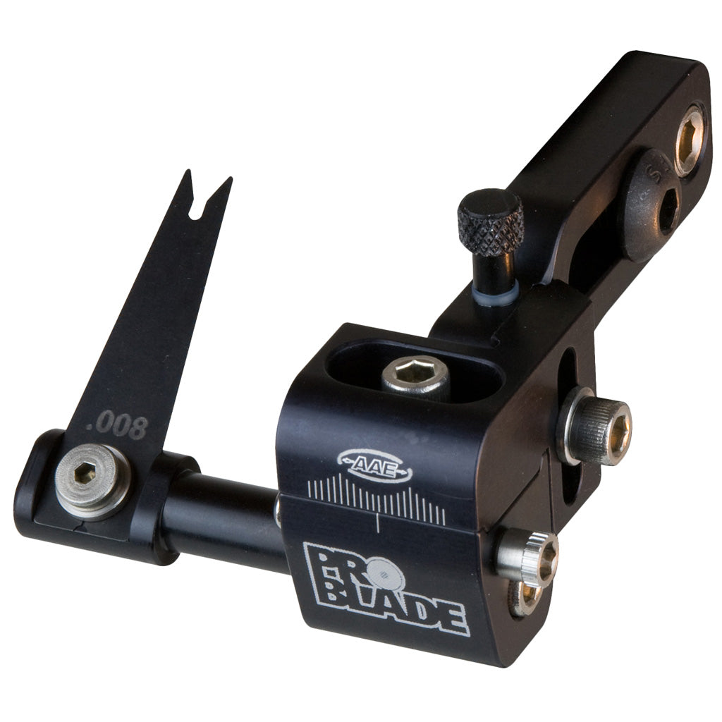 AAE ProBlade Target Arrow Rest Black Right Hand