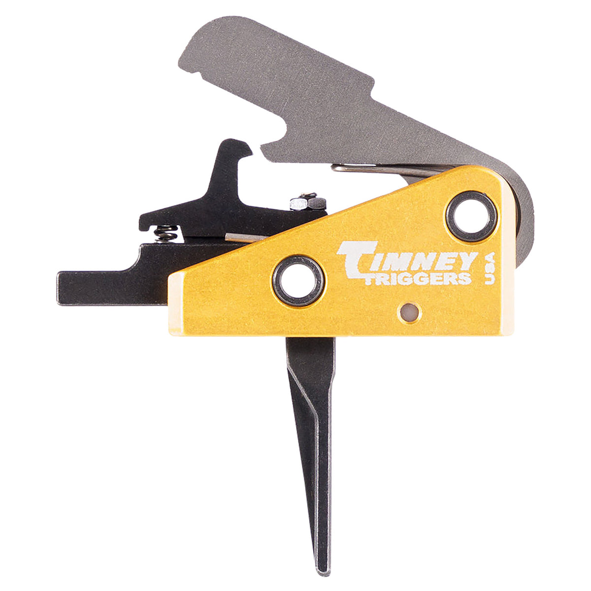Timney 667SST AR-15 Competition Trigger Single-Stage Straight 3 lb Pull Black/Gold Small Pin
