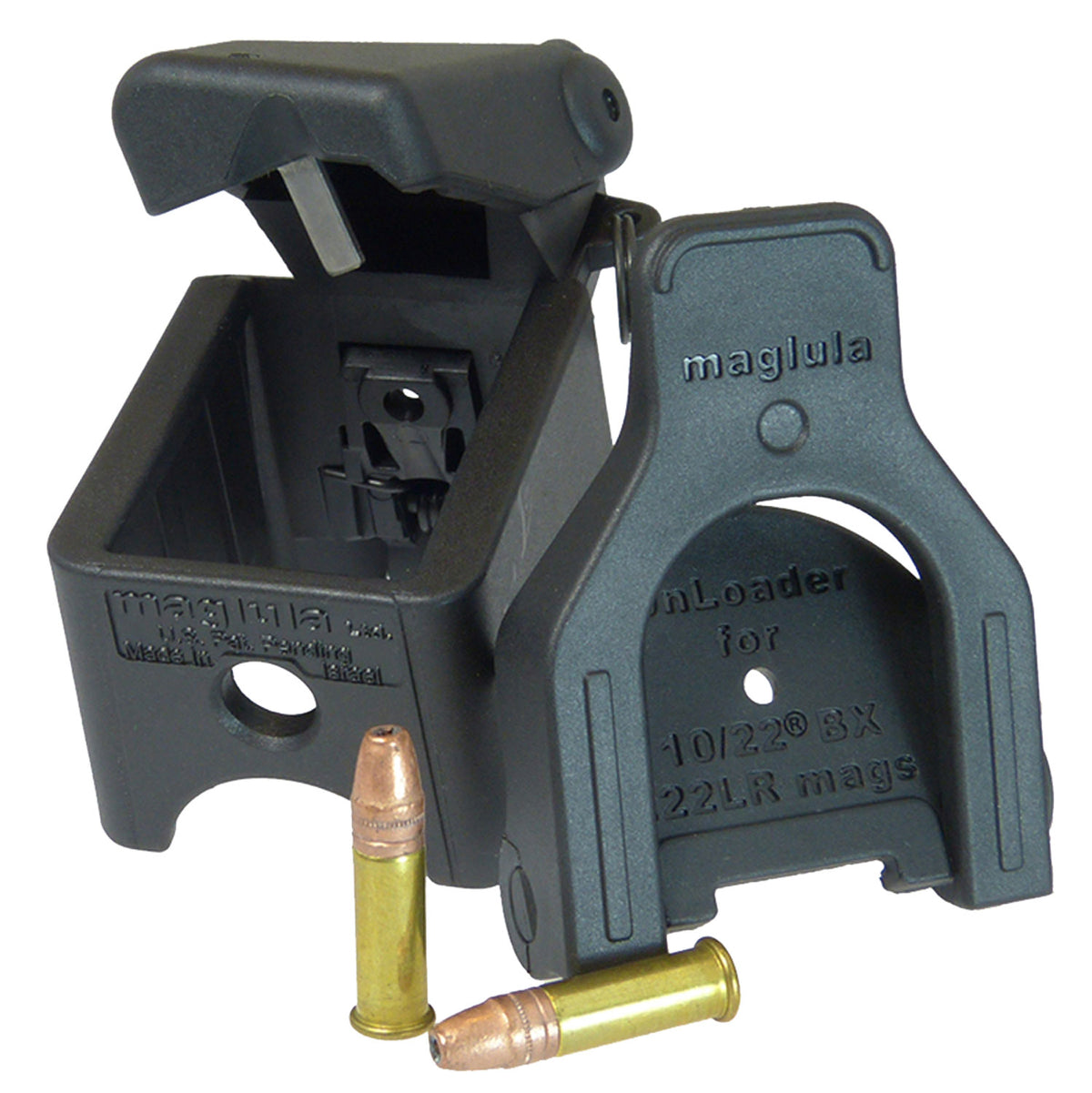 Maglula LU30B LULA Loader and Unloader, Ruger 10/22 BX .22 LR Magazines, Black Polymer