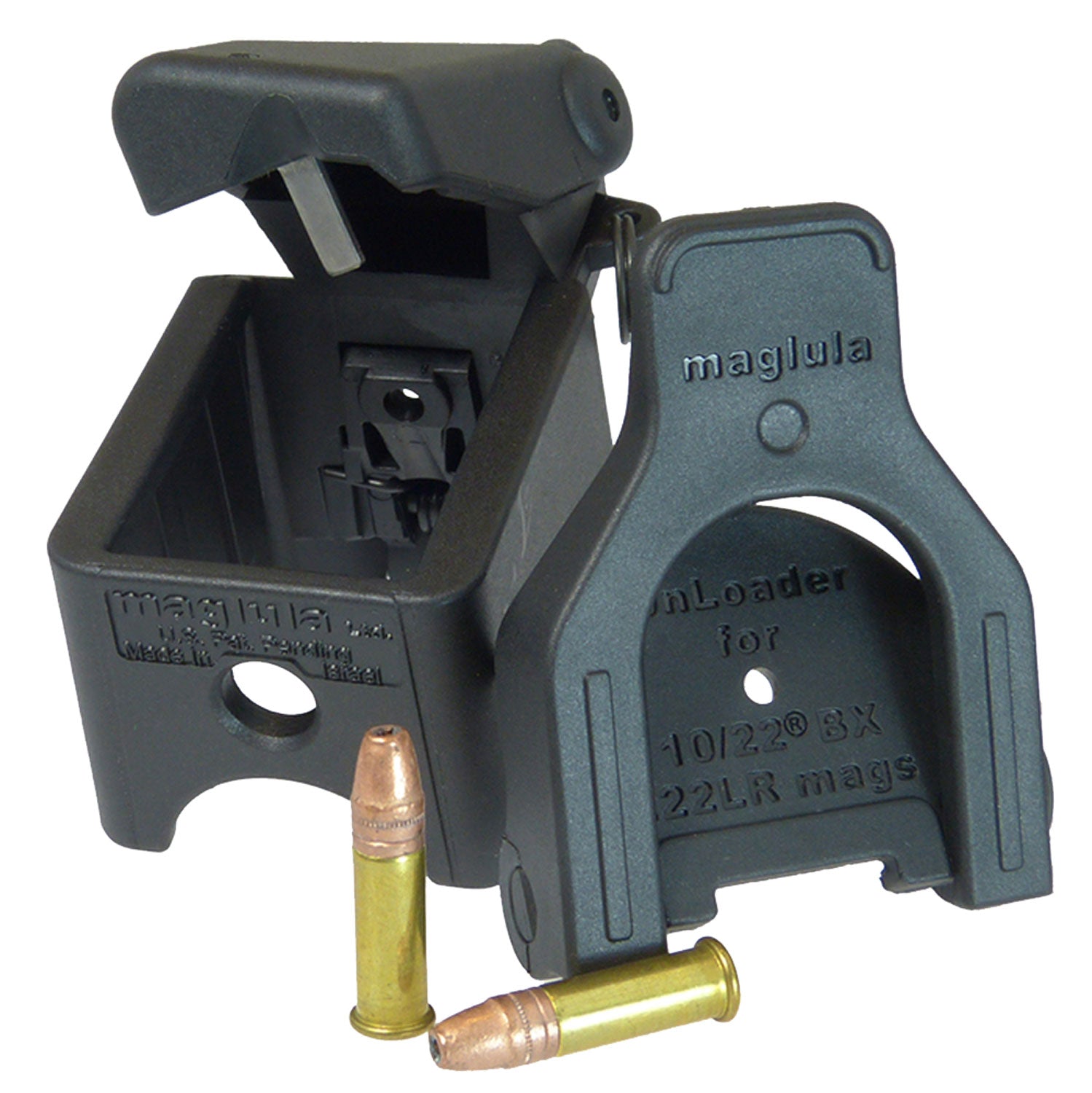 Maglula LU30B LULA Loader and Unloader, Ruger 10/22 BX .22 LR Magazines, Black Polymer