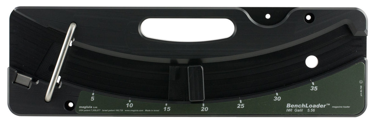 Maglula BL76B Black Polymer BenchLoader for IWI Galil .223/5.56x45mm Magazines, 1-30 Rounds