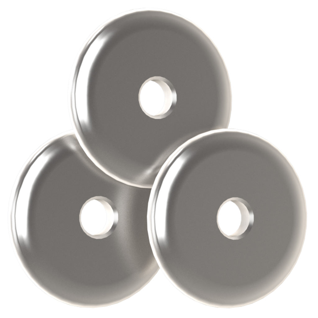 Bee Stinger Freestyle 1 oz. Stainless Steel Stabilizer End Weights 3 pk.