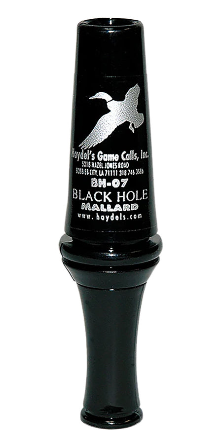 Haydel's Game Calls BH07 Black Hole Mallard Open Call Polycarbonate