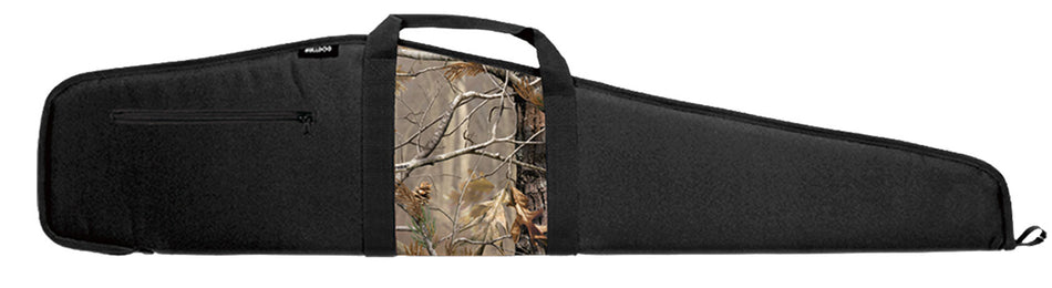 Bulldog BD210 48" Rifle Case Camo Panel Black Nylon Realtree AP Water-Resistant