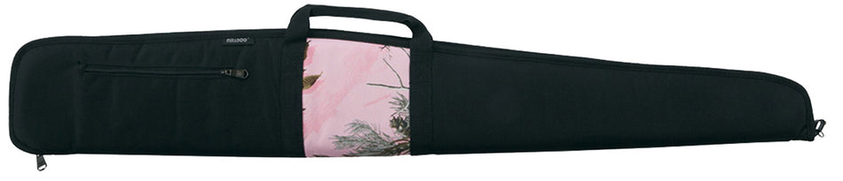 Bulldog BD215 52" Long Shotgun Case Black Pink Nylon Camo Panel Water-Resistant
