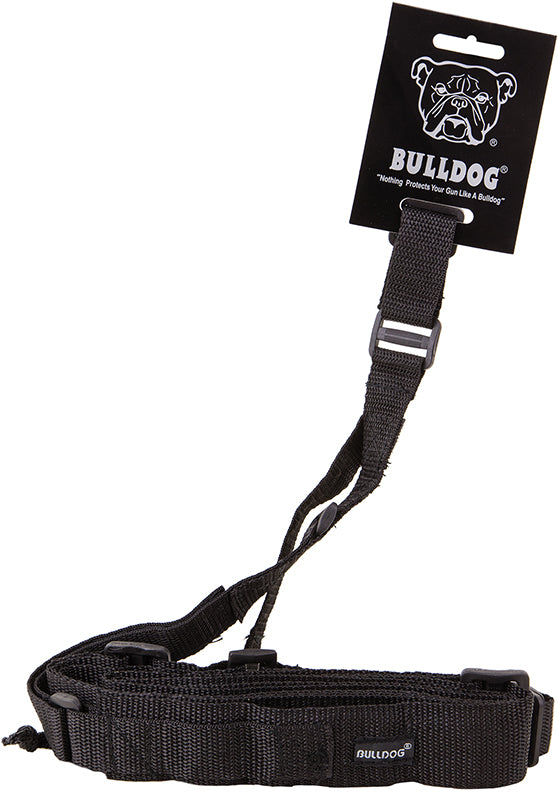 Bulldog BD825 Black Nylon 3-Point Tactical Adjustable Rifle Sling