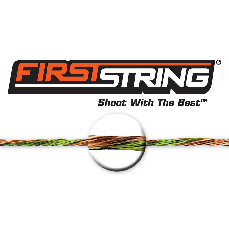 FirstString Mathews Outback Premium Bow String Kit Green/Brown