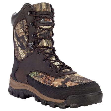 Rocky Core Comfort Waterproof Boot Mossy Oak Infinity 800g Size 10