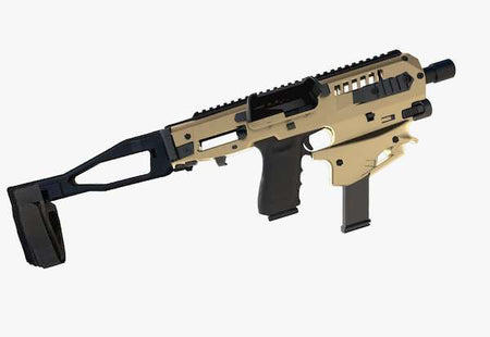CAA Micro Conversion Kit Gen 2 Glock 34/35/41 Tan Chassis