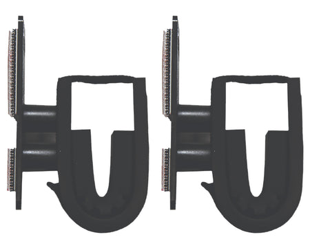 Rugged Gear 10030 Vehicle Dual Lock Gun Mount Rifle/Shotgun Metal Black