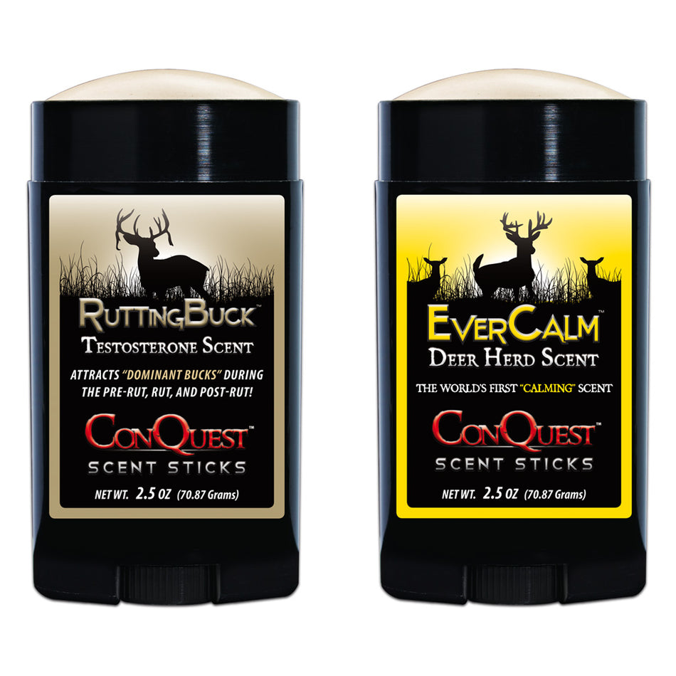ConQuest EverCalm Scent Stick Pack - Rutting Buck/EverCalm