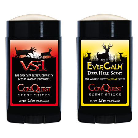 ConQuest EverCalm and VS-1 Estrus Scent Stick Hunter Pack