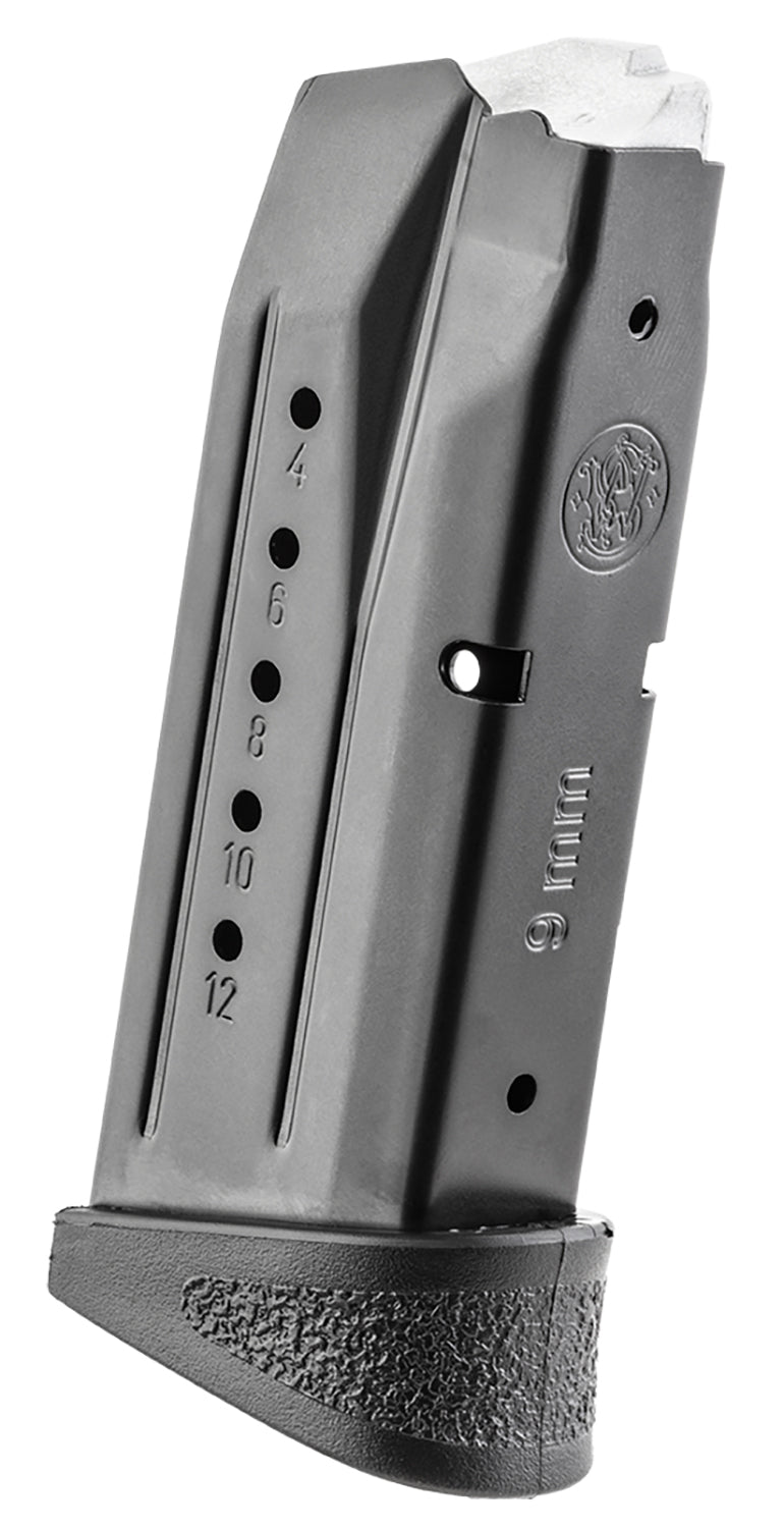 S&W M&P Compact 9mmLuger 12-Round Blued Steel Magazine Finger Rest 194530000