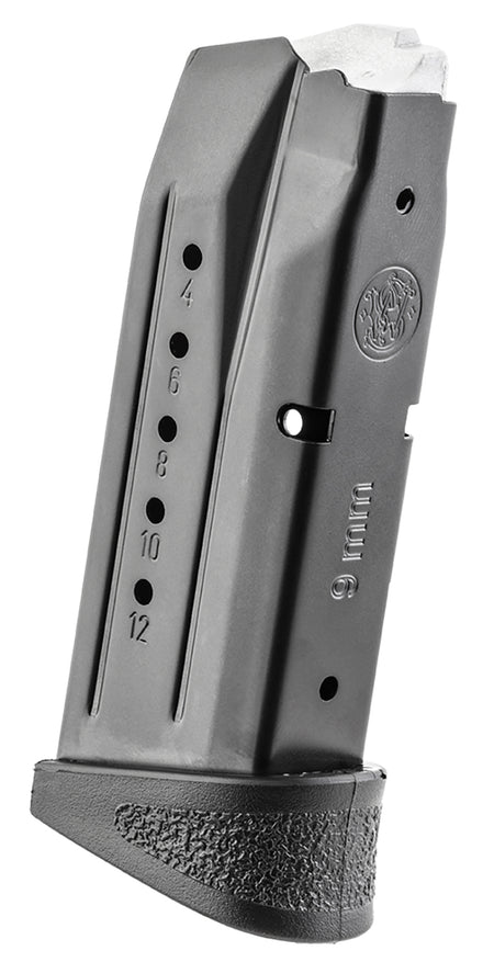 S&W M&P Compact 9mmLuger 12-Round Blued Steel Magazine Finger Rest 194530000