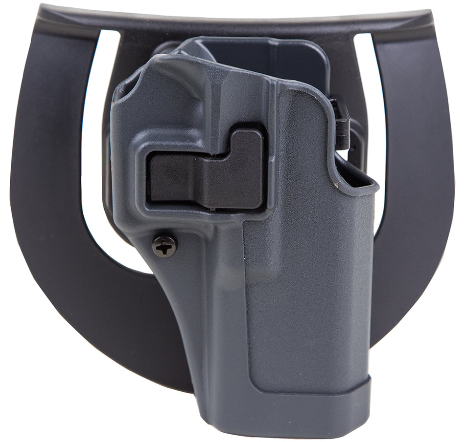 Blackhawk Serpa Sportster OWB Holster Size 00 Gun Metal Gray Polymer Paddle Compatible with Glock 17/22/31/47 Right Hand