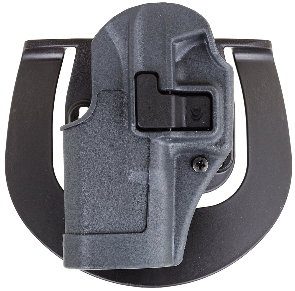 Blackhawk Serpa Sportster OWB Holster Size 02 Gun Metal Gray Polymer Paddle Compatible with Glock 19/23/32/36/45 Left Hand