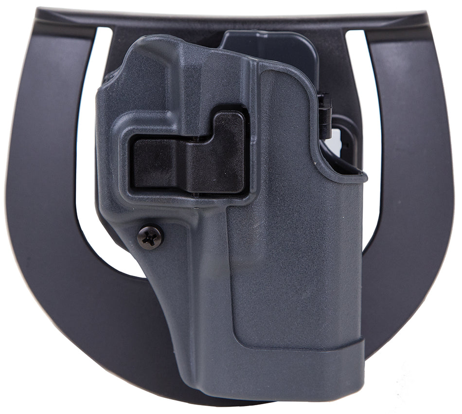 Blackhawk Serpa Sportster OWB Holster Gun Metal Gray Polymer Paddle Compatible with Glock 19/23/32/36/45 Right Hand