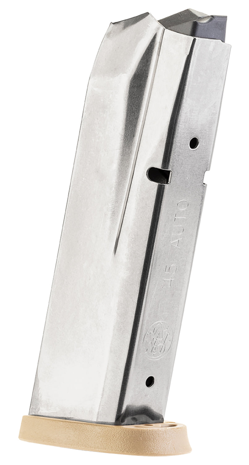 S&W M&P .45 ACP 10-Round Steel Magazine with Brown Floor Plate 194700000