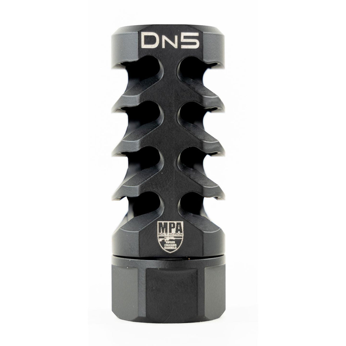 MPA DN5 Bolt Action Muzzle Brake 6.5mm - Black Nitrided Steel
