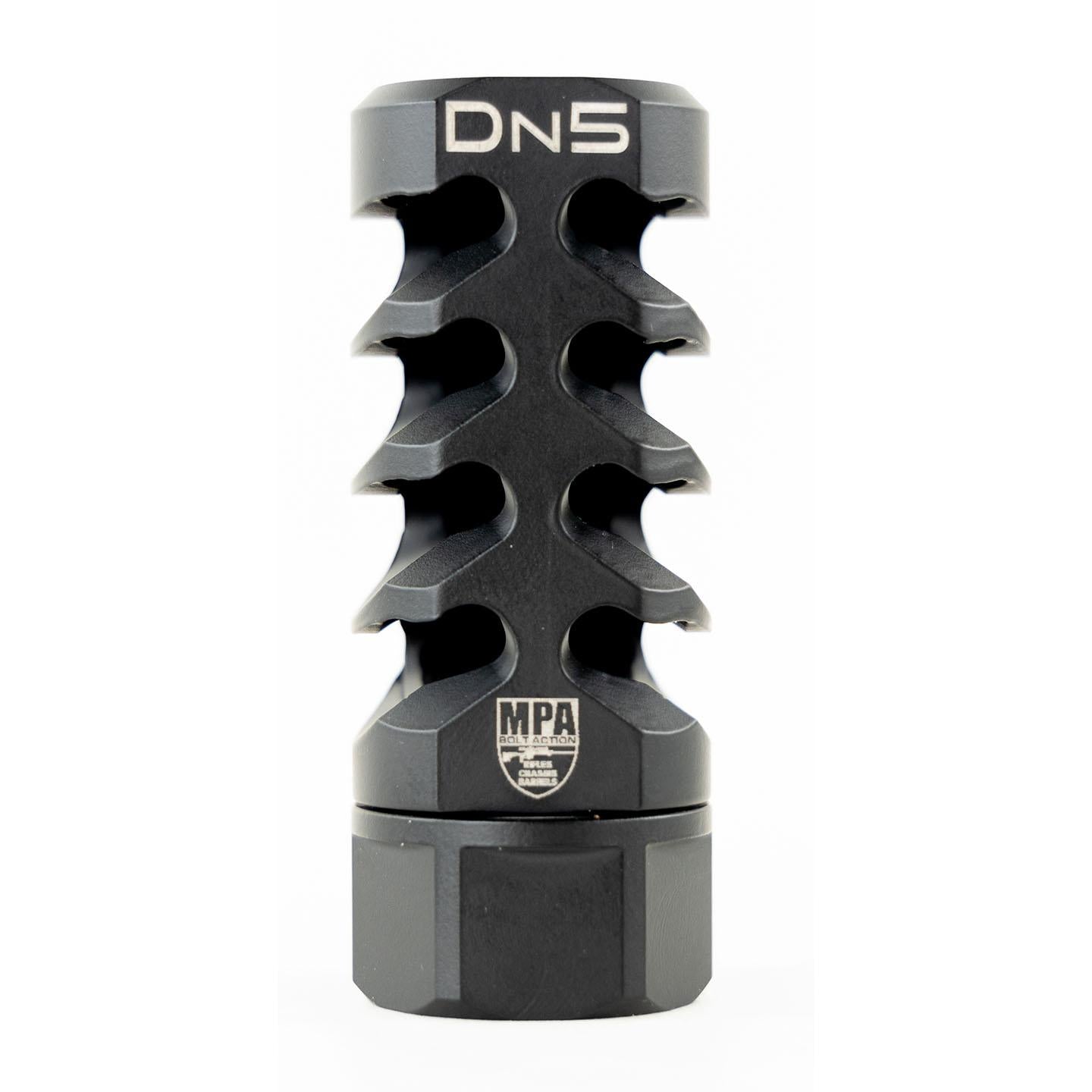 MPA DN5 Bolt Action Muzzle Brake 6.5mm - Black Nitrided Steel