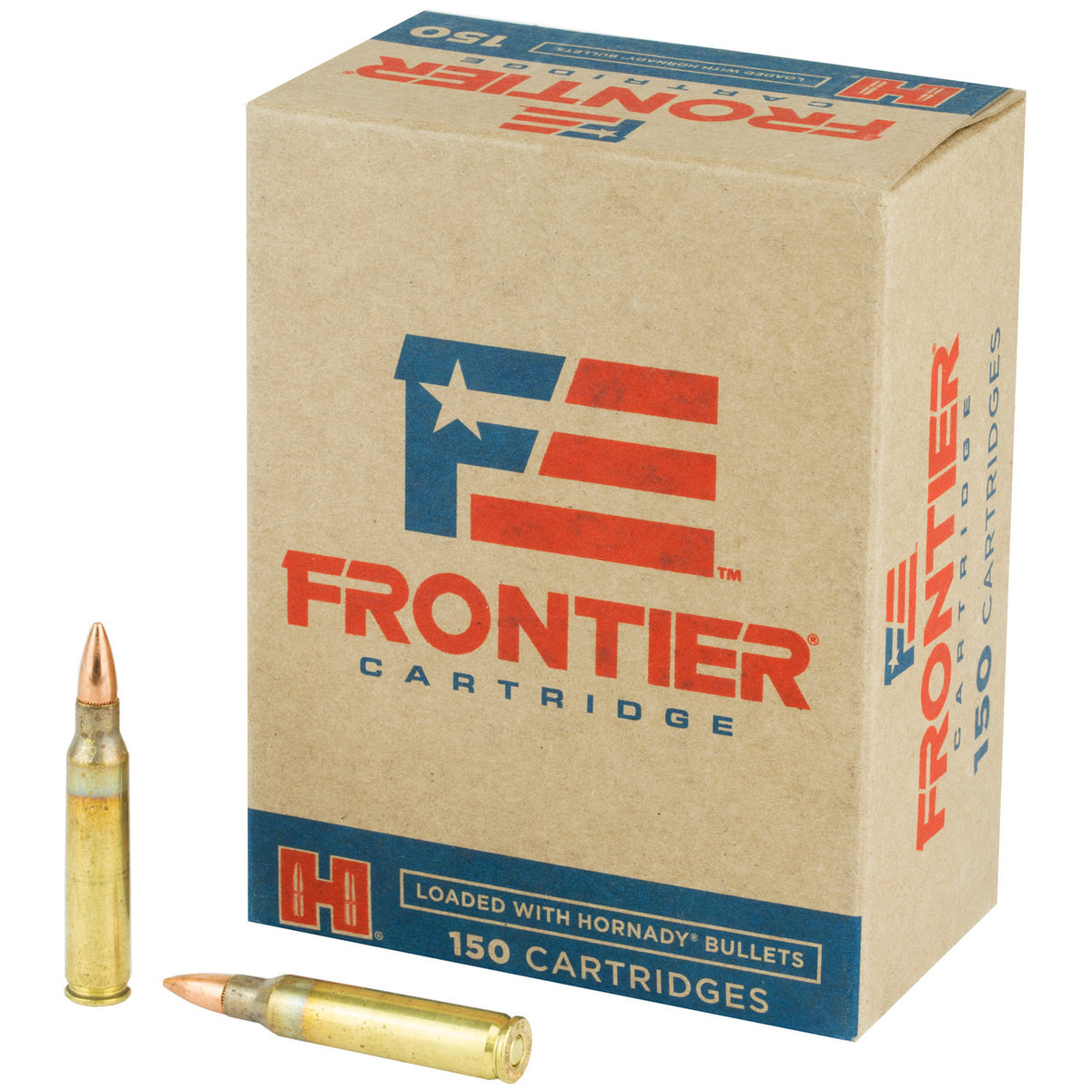 Frontier Cartridge 5.56x45mm NATO FR2015 Lake City Military Grade FM193 Full Metal Jacket FMJ 55 Grain