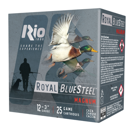 Rio Ammunition 12 Gauge RBSM403 BlueSteel Royal 3" 1-3/8oz 3 Shot 1300 FPS