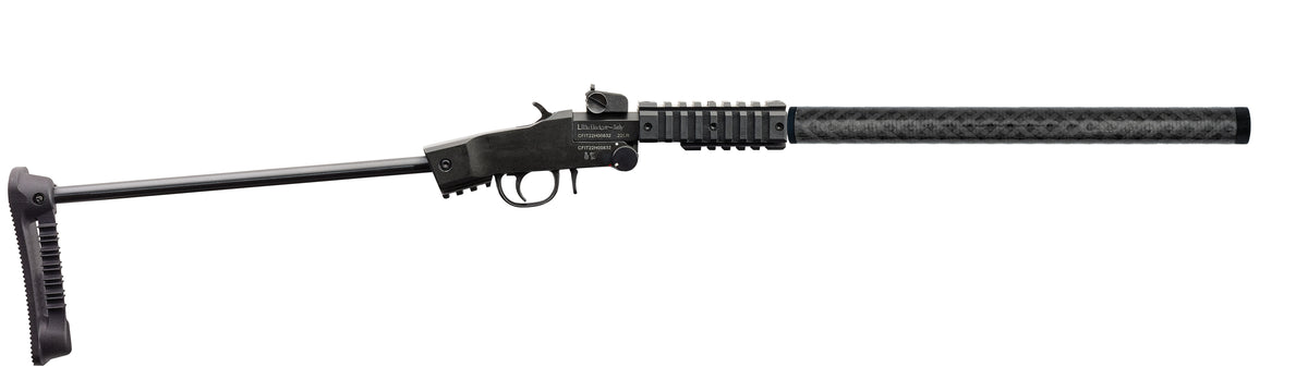 Chiappa Firearms 500281 Little Badger 22 LR 12+1 16.50" Threaded Carbon Fiber Shroud Barrel