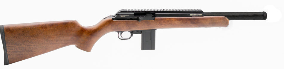 Chiappa Firearms 500282 M1 Carbine BushRanger .22 LR 10+1 22in Blued Threaded Barrel, Picatinny Rail, Walnut Fixed Stock