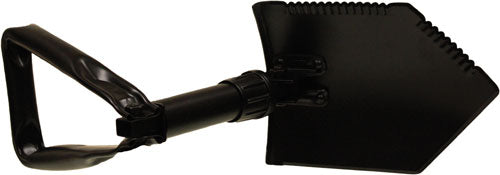 Red Rock Black Military-Style Tri-Fold Shovel with Carry Case 23 In