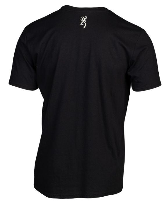 BROWNING SS T-SHIRT CONTOUR BLACK XLARGE