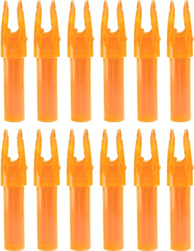 Carbon Express Orange Launchpad Precision Nocks .244 ID 12PK