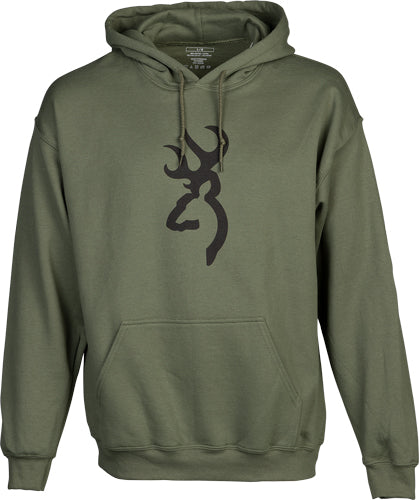 BROWNING HOODIE BACKFENCE BROWNING ARMS GREEN LARGE