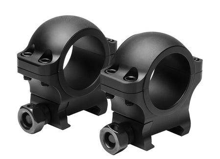 NcSTAR VISM 30mm Hunter Scope Rings - 0.9" Height, Black