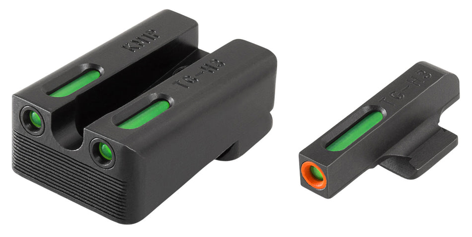 TruGlo TFX Pro TG13KM1PC Tritium Fiber Optic Day/Night Iron Sights for Kimber Pistols