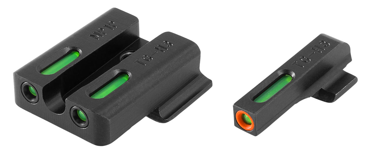 TruGlo TFX Pro TG13MP1PC Tritium Fiber Optic Day/Night Iron Sights for Smith & Wesson M&P