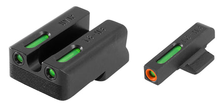 TruGlo TFX Pro TG13NV1PC 1911 Government 5" Orange Outline Front & Tritium Rear Sight Set